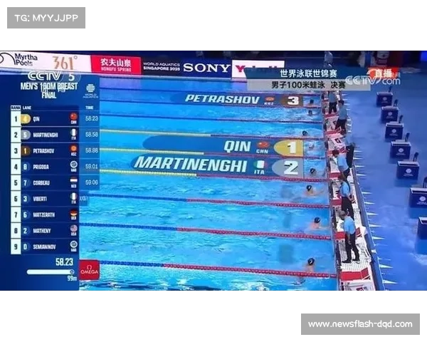 覃海洋预赛第一晋级100米蛙泳决赛全力冲击中国队首金